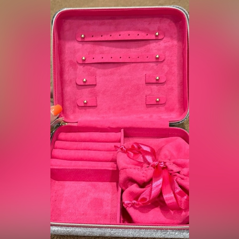 A New Day Jewelry Case Organizer Silver/Pink